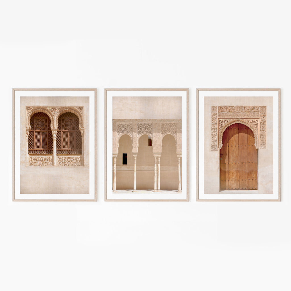 Set of 3 Prints - Alhambra