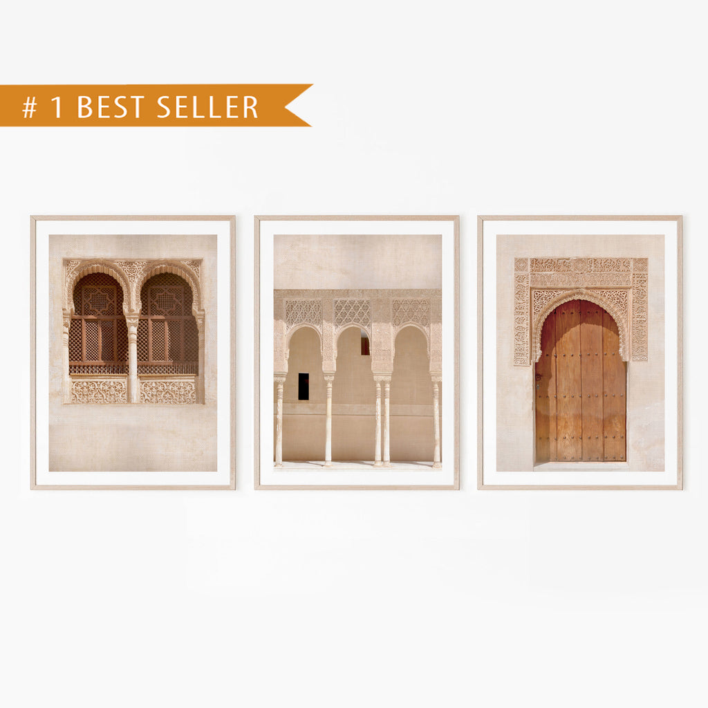 Set of 3 Prints - Alhambra