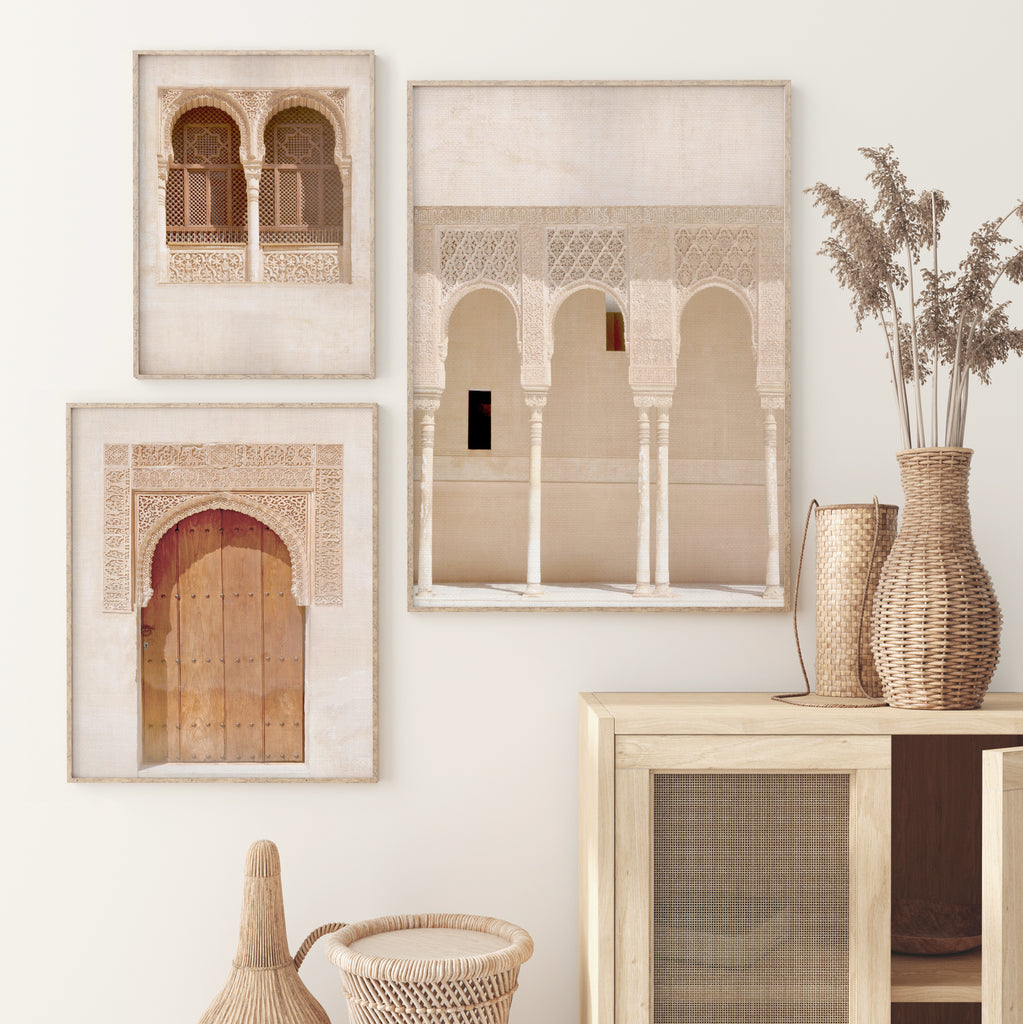 Set of 3 Digital Prints - Alhambra