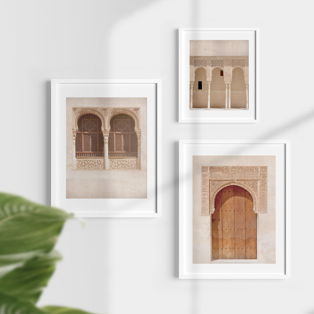 Set of 3 Digital Prints - Alhambra
